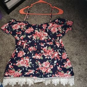 Floral blouse